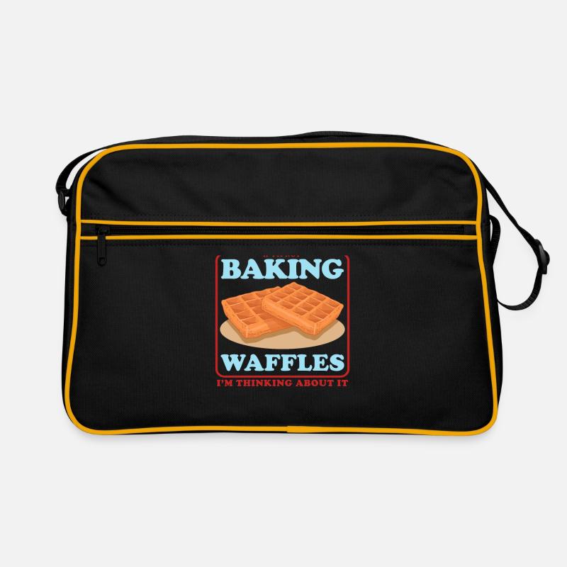 Waffles Waffle Waffle Lover Gift Retro Bag