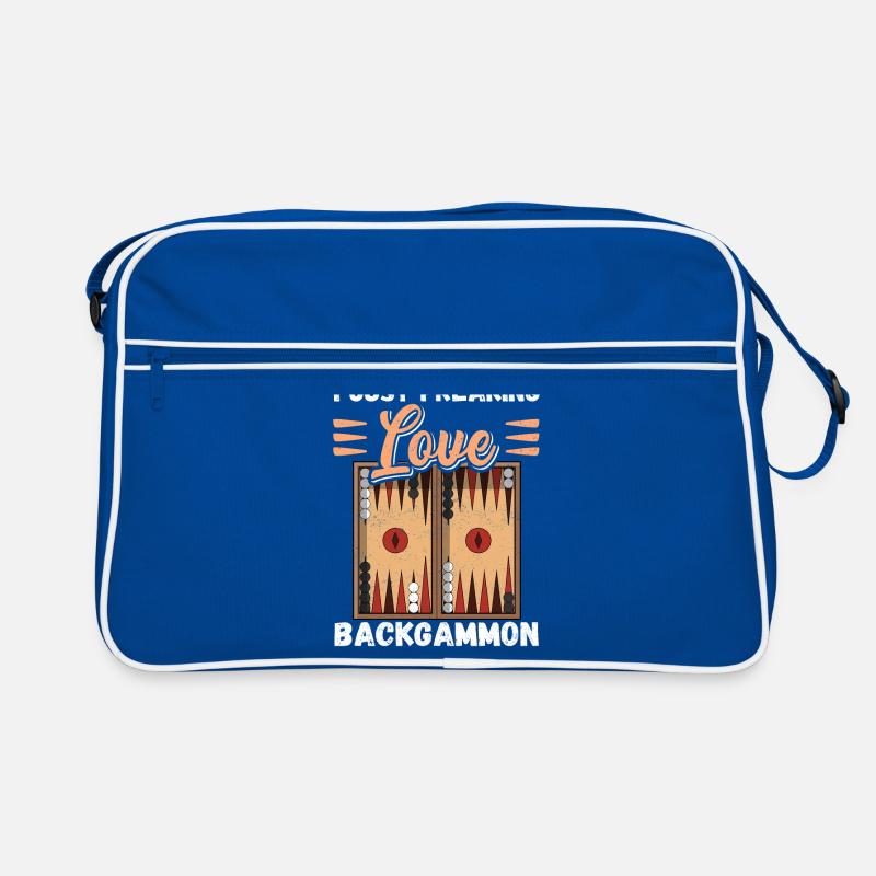 Backgammon Board Game Backgammon Play Gift Retro Bag