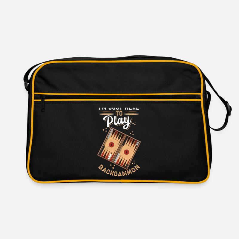 Backgammon Game Backgammon Board Game Gift Retro Bag