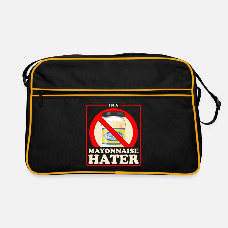Mayonnaise lustiges Mayo Geschenk Retro Tasche