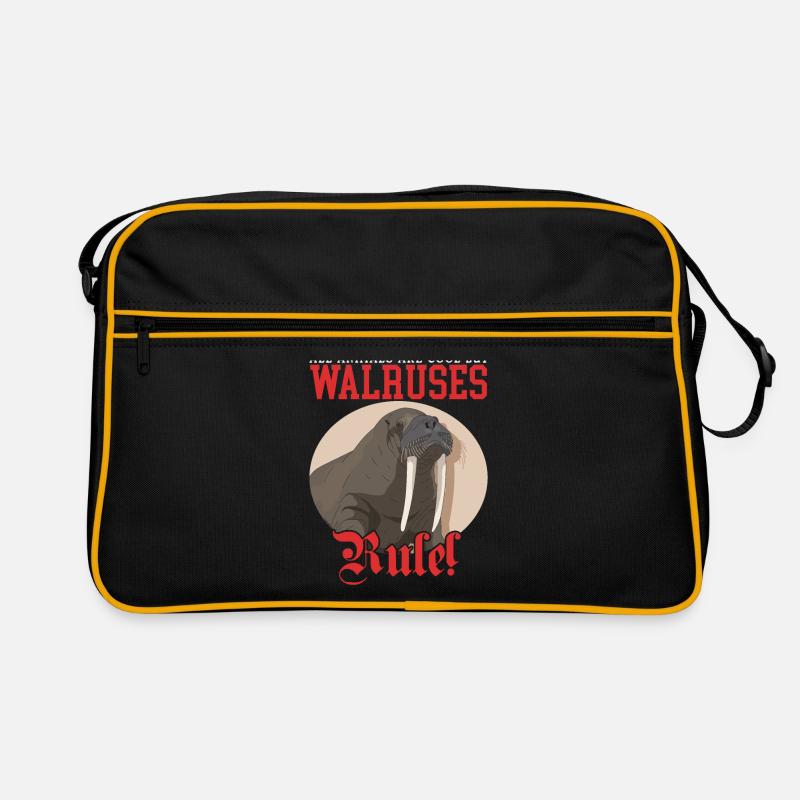 Cadeau de morse morse Sac Retro