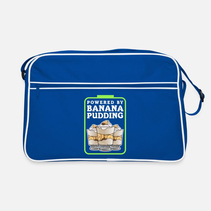 Bananenpudding Bananen - Pudding Geschenk Retro Tasche