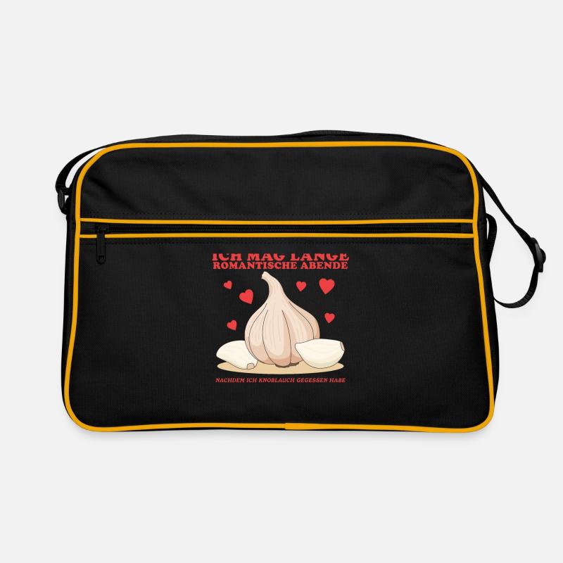 Cadeau de gousses d’ail d’ail Sac Retro