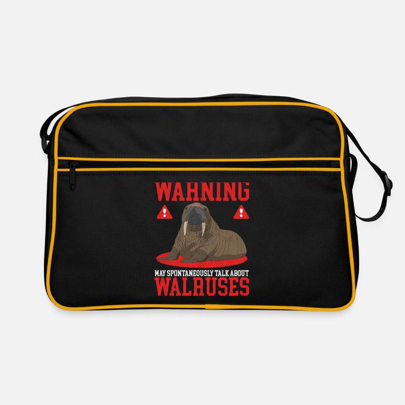 Cadeau de morse morse Sac Retro