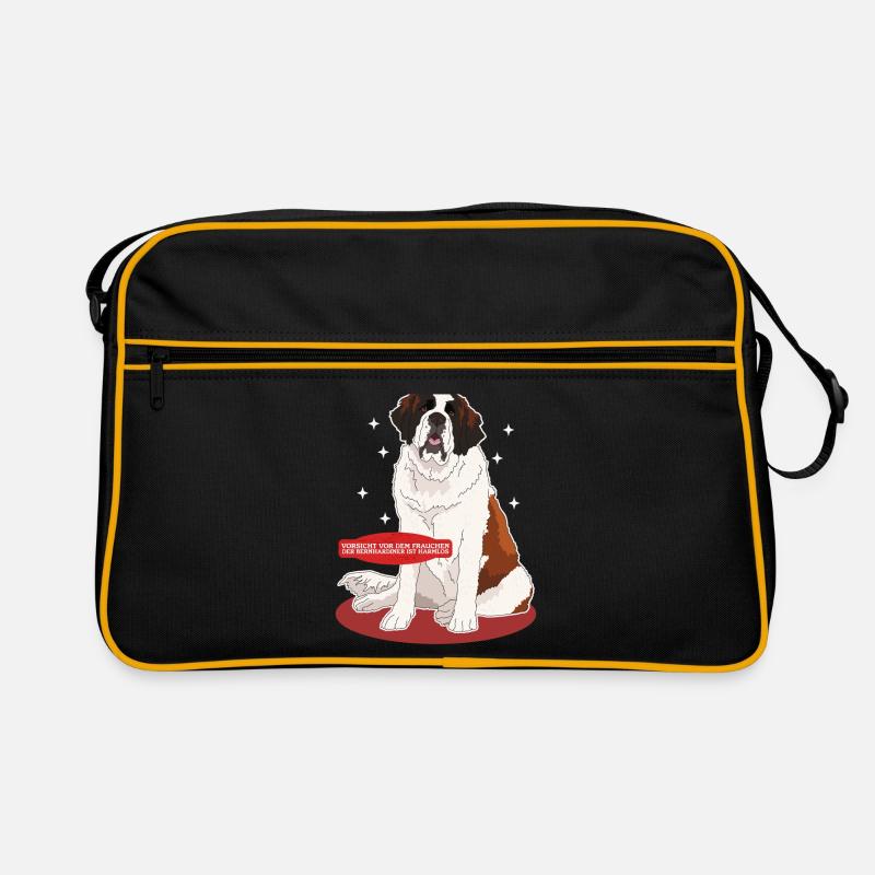 Saint-Bernard maîtresse Saint-Bernard chien cadeau Sac Retro