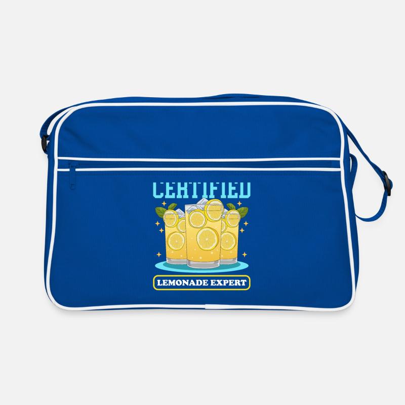 Limonade Zitronen-Limonade Brause Stand Geschenk Retro Tasche