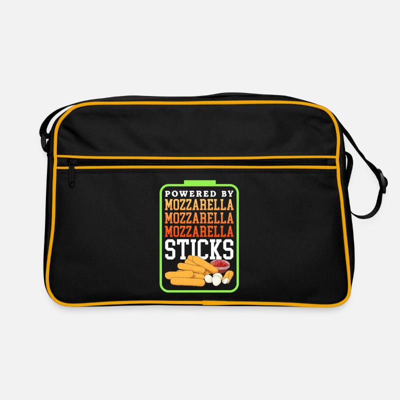 Mozzarella Sticks Cheese Lover Gift Retro Bag
