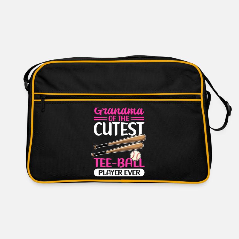 Tee Ball Grandma Tee-Ball T-Ball Teeball Geschenk Retro Tasche