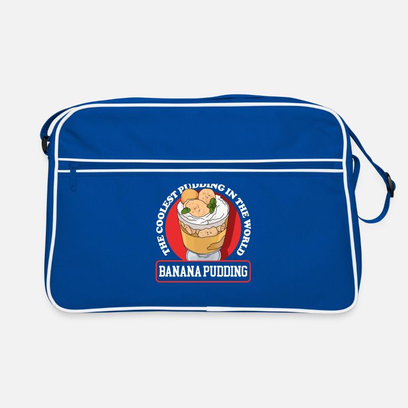 Bananenpudding Bananen Pudding Geschenk Retro Tasche