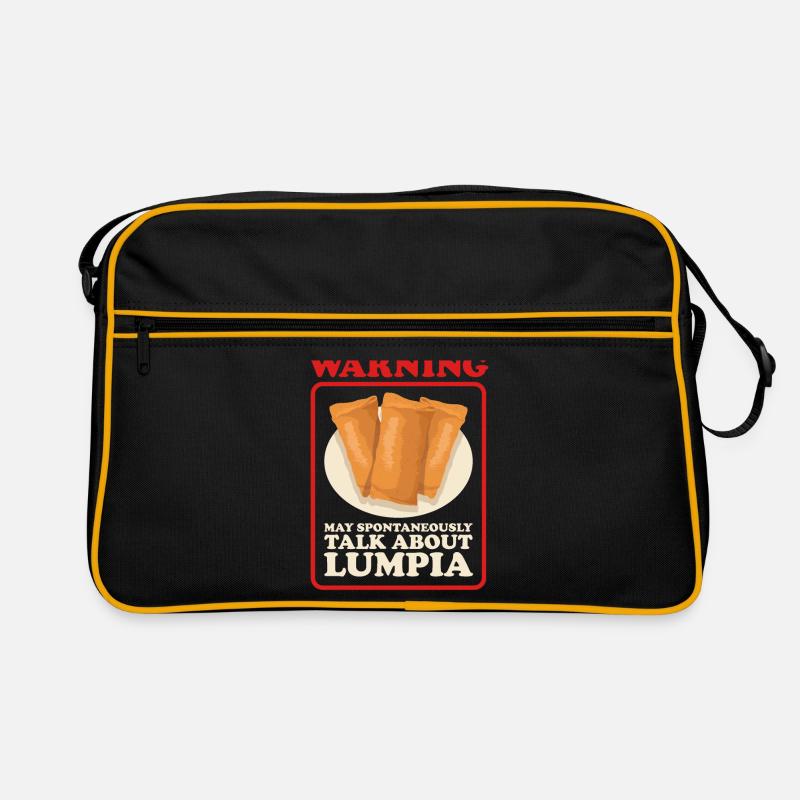 Lumpia Loempia Spring Roll Gift Retro Bag