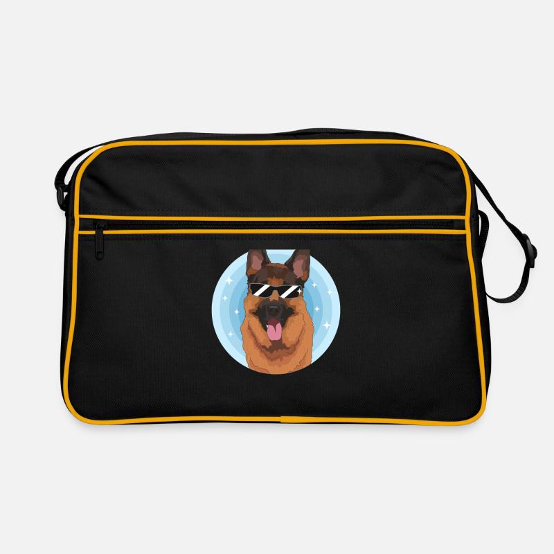 German Shepherd Dog Gift German Shepherd Dog Gift Retro Bag