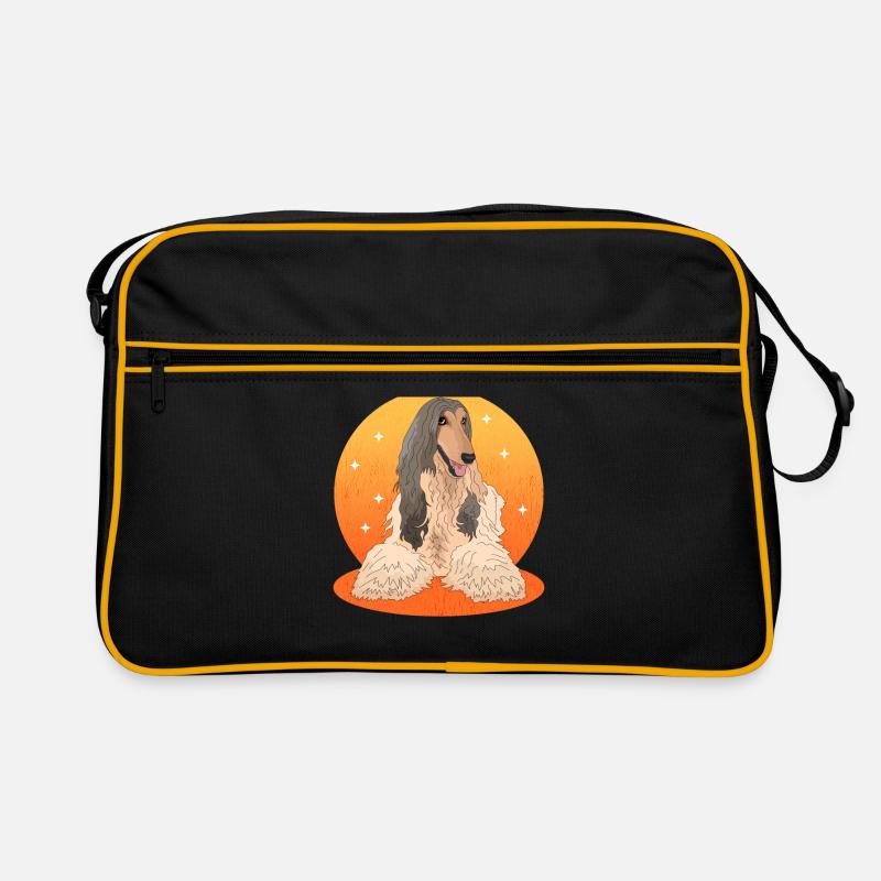 Lévrier afghan chien chien propriétaire cadeau Sac Retro