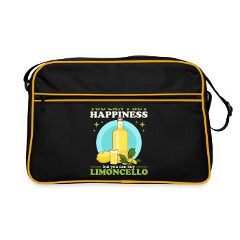 Limoncello Citrons Limoncellos Liqueur Cadeaux - Sac Retro - noir/or - Devant