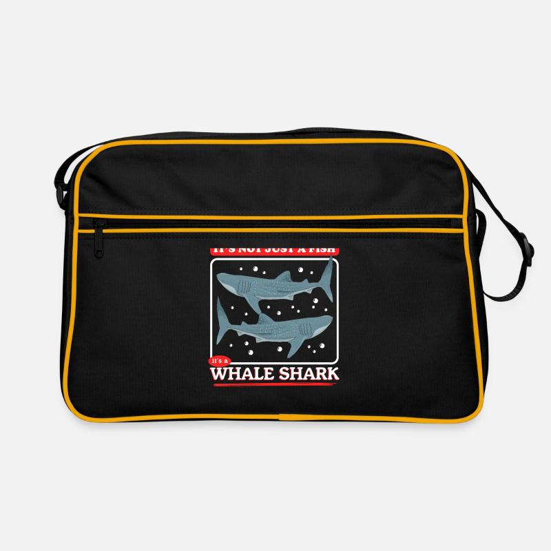 Requin-baleine Requin-baleine Requin-baleine Cadeau Sac Retro
