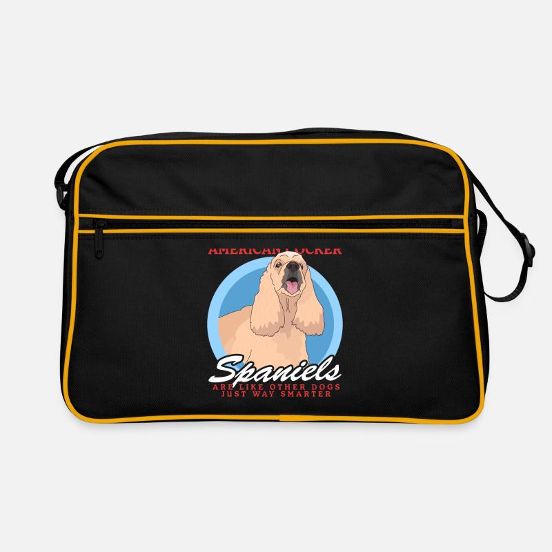 Cadeau Cocker Spaniel Américain Sac Retro