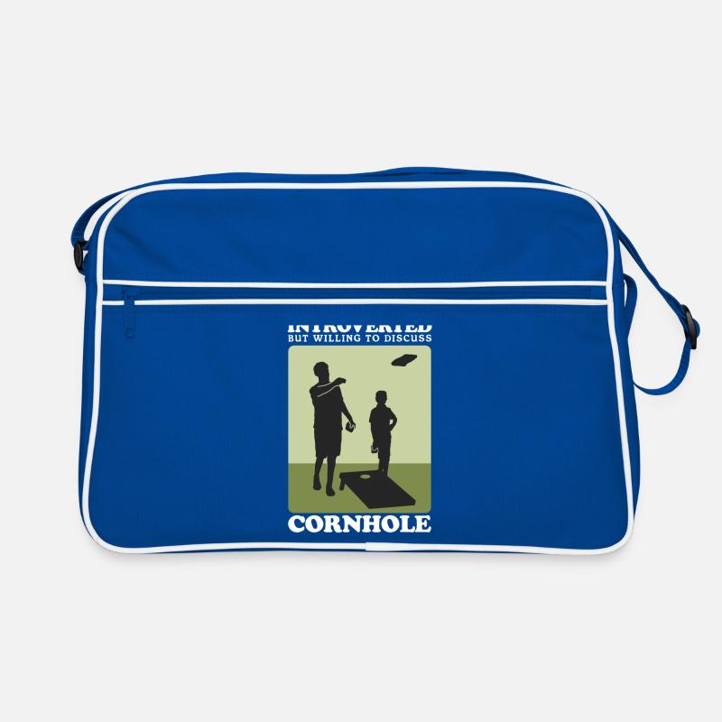 Cornhole Player Blind Hole Sac de haricots cadeau Sac Retro