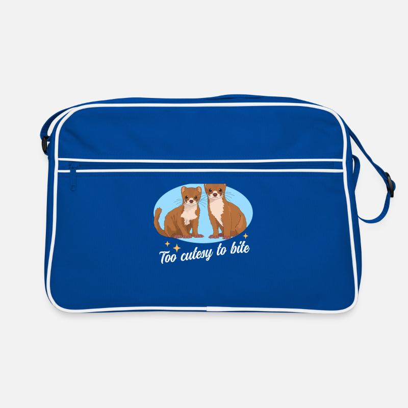 Weasel Mouse Weasel Hermännchen Gift Retro Bag