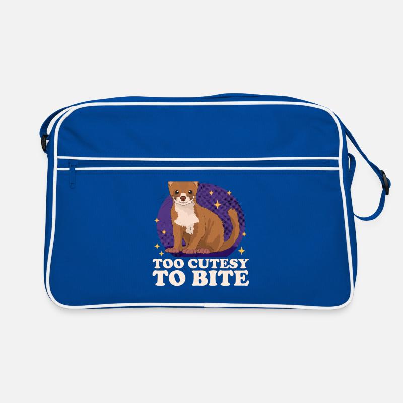 Wiesel Mauswiesel Kleinwiesel Geschenk Retro Tasche