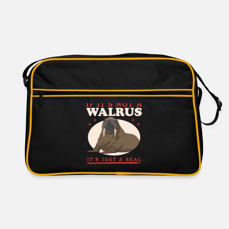 Walrus Walrus Walrus Walrus Gift Retro Bag