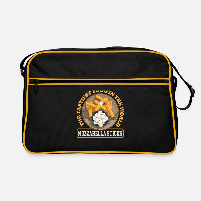 Mozzarella Sticks Cheese Lover Gift Retro Bag