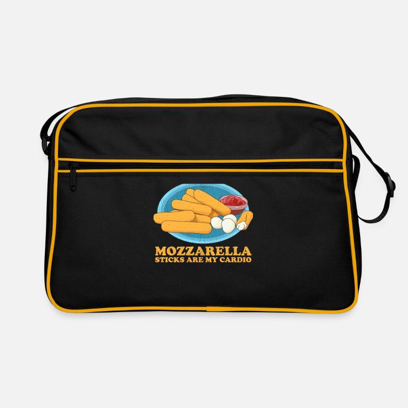 Mozzarella Sticks Cheese Lover Gift Retro Bag