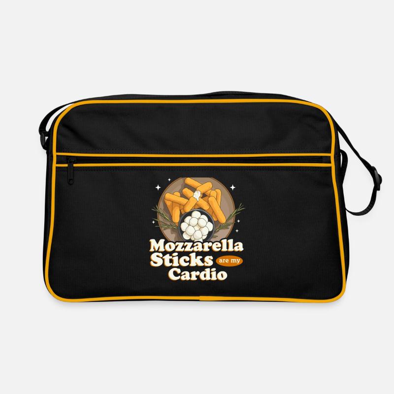 Mozzarella Sticks Cheese Lover Gift Retro Bag