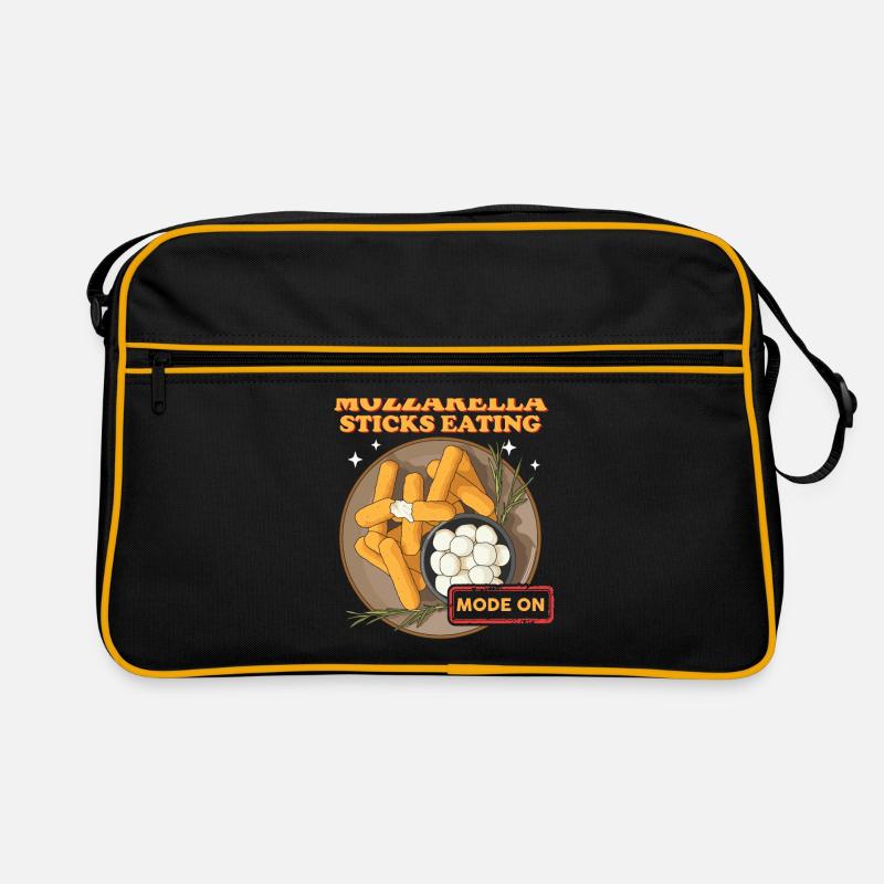 Mozzarella Sticks Cheese Lover Gift Retro Bag