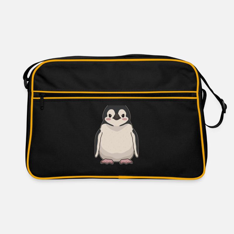 Penguin Baby Funny Penguins Gift Retro Bag