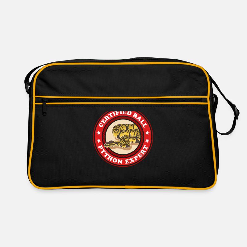 King Python Expert Snake Python Gift Retro Bag