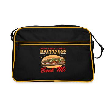 Bánh Mì Banh Mi Sandwiches Gifts - Retro Bag - black/gold - Front
