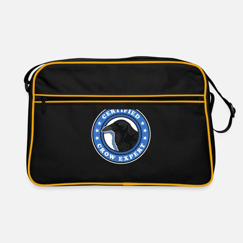 Corbeaux Expert Corbeau Oiseaux Cadeau Sac Retro