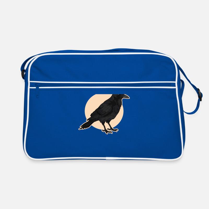 Corbeaux Corbeaux Oiseaux Cadeaux Sac Retro
