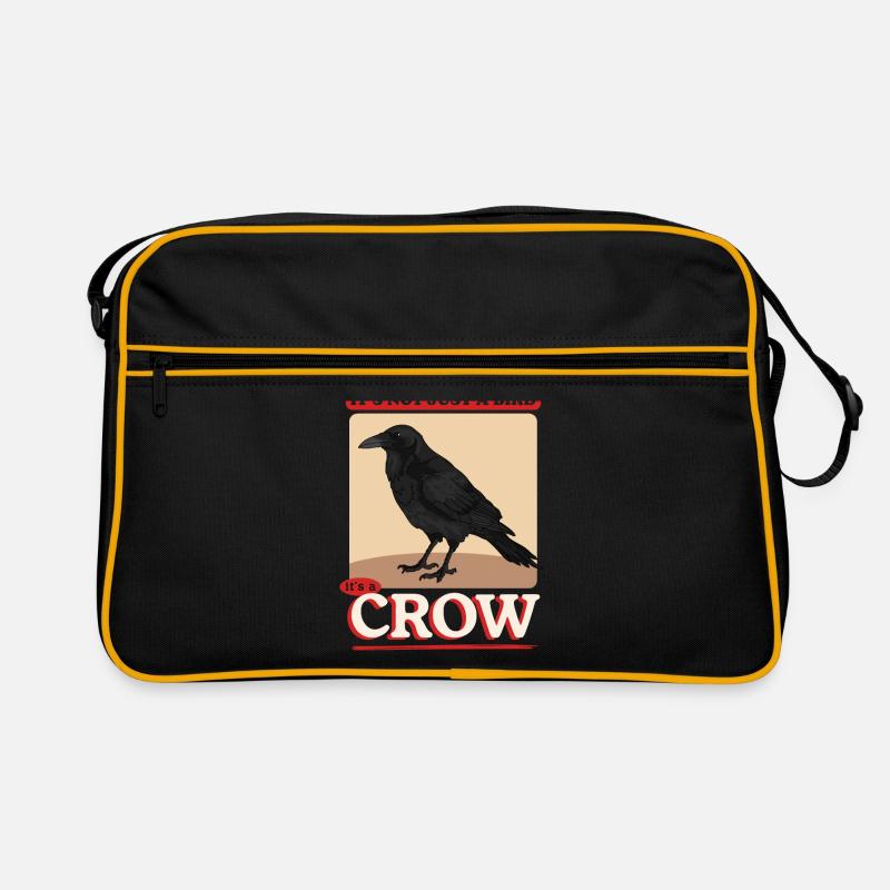 Crows Birds Black Ravens Gift Retro Bag