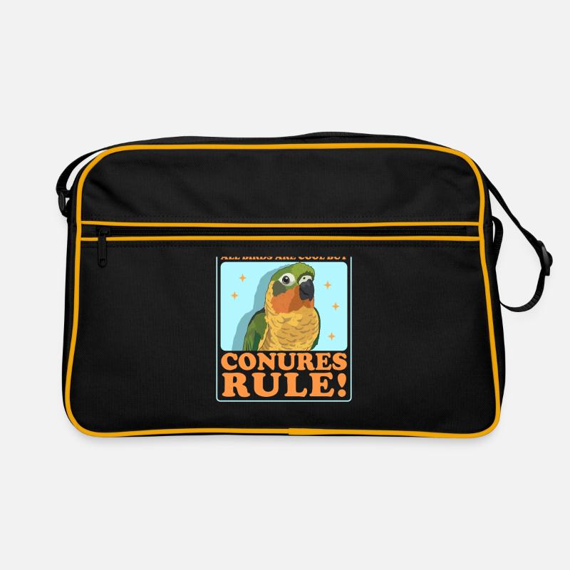 Conure Parrots Conures Gift Retro Bag