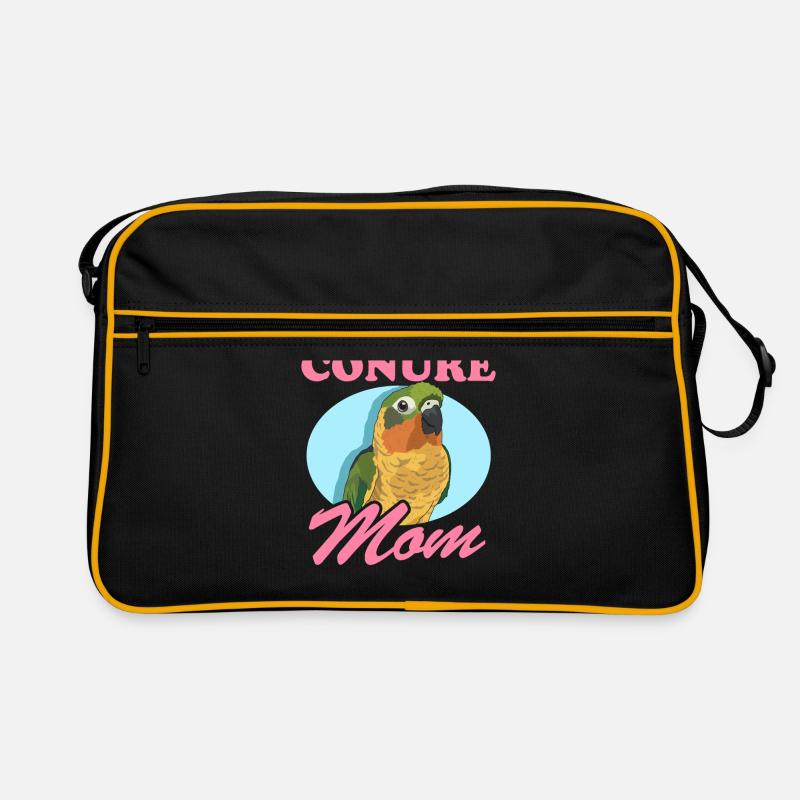 Conure Mom Parrots Conures Gift Retro Bag