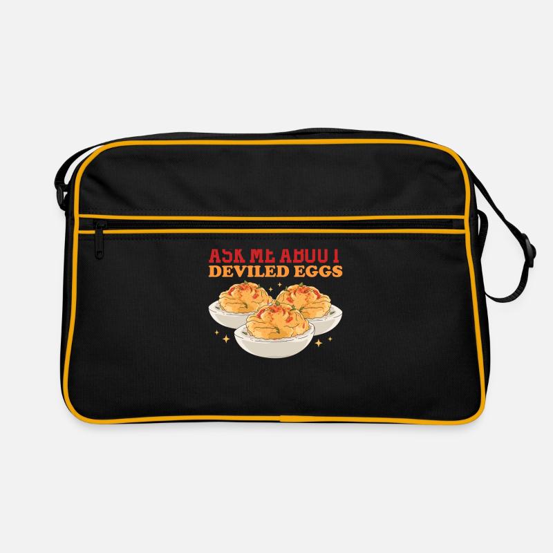Stuffed Eggs Deviled Eggs Gift Retro Bag