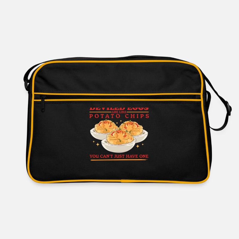 Stuffed Eggs Deviled Eggs Gifts Retro Bag