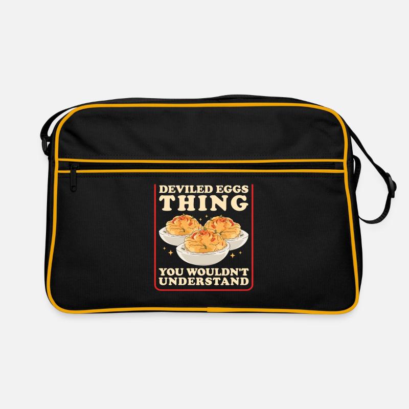 Stuffed Eggs Stuffed Deviled Eggs Gifts Retro Bag