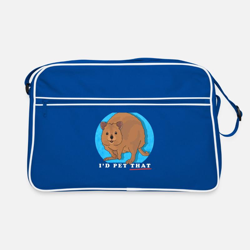 Quokka Kangourou à queue courte Quokkas Cadeaux Sac Retro