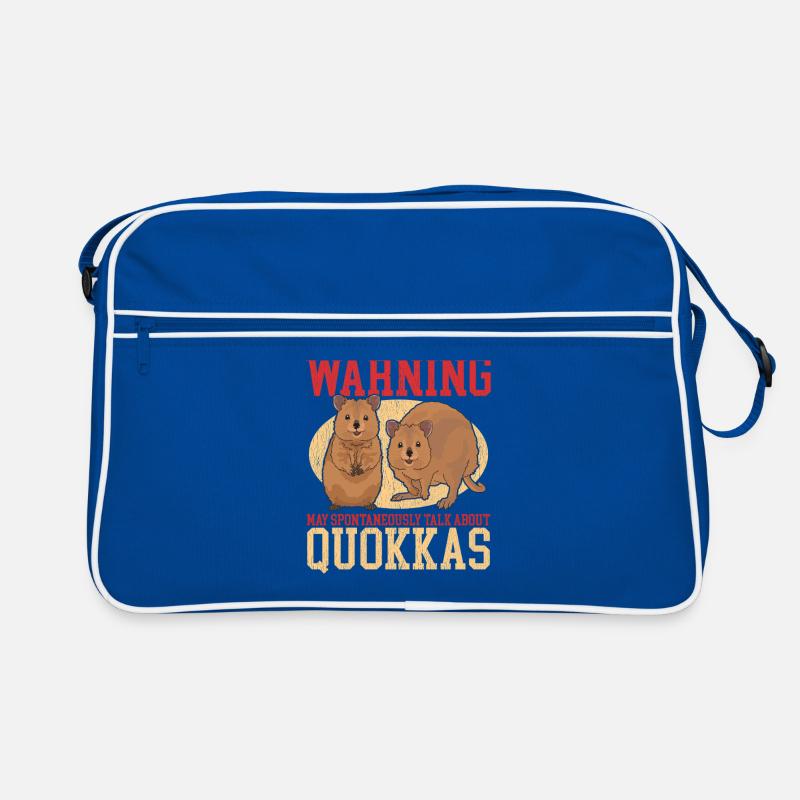 Quokka Kangourous à queue courte Quokkas Cadeau Sac Retro