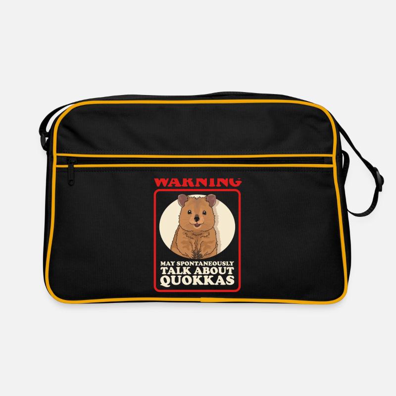 Quokka Kangourous à queue courte Quokkas Cadeaux Sac Retro
