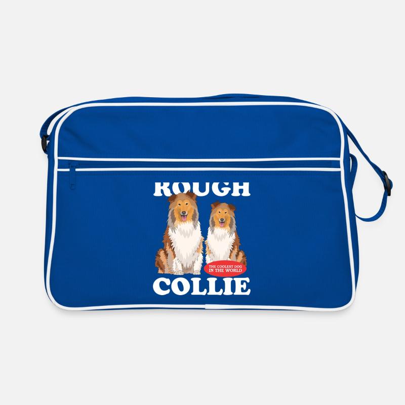 Collie Longhair Collies Rough Collies Gift Retro Bag