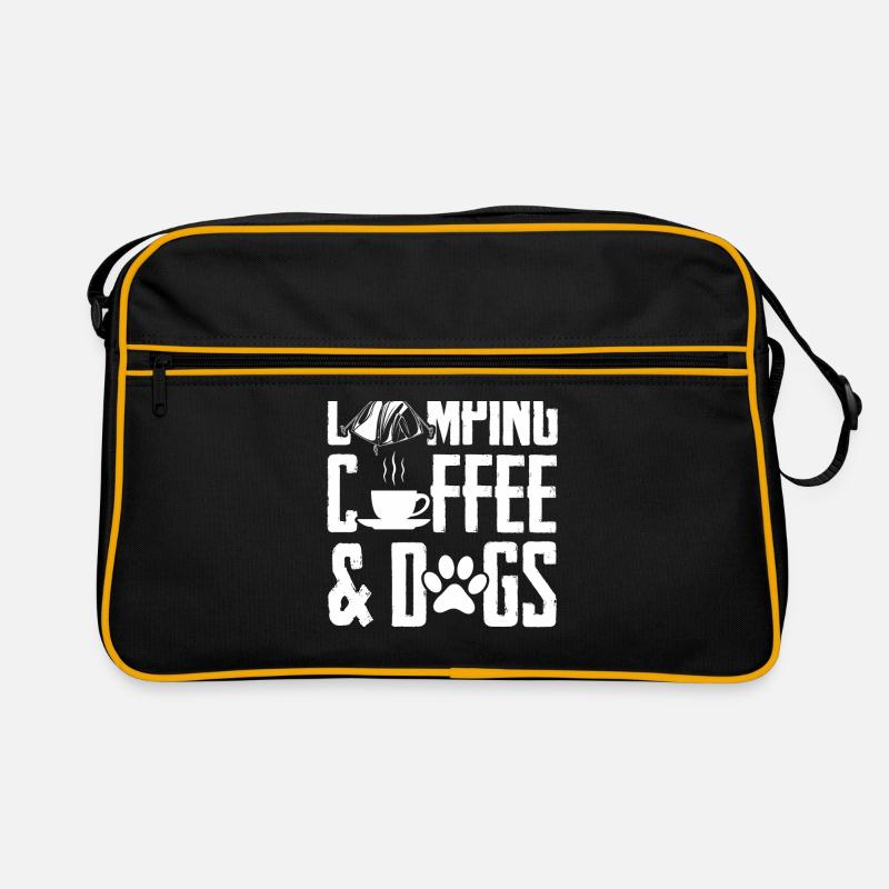 Camping mit Hund Camping hunde Zelte Geschenk Retro Tasche