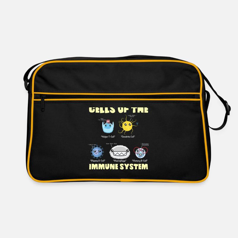 Immune System Cells Biology Cell Science Retro Bag