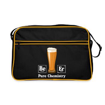 Pure Chemistry - Retro Bag - black/gold - Front