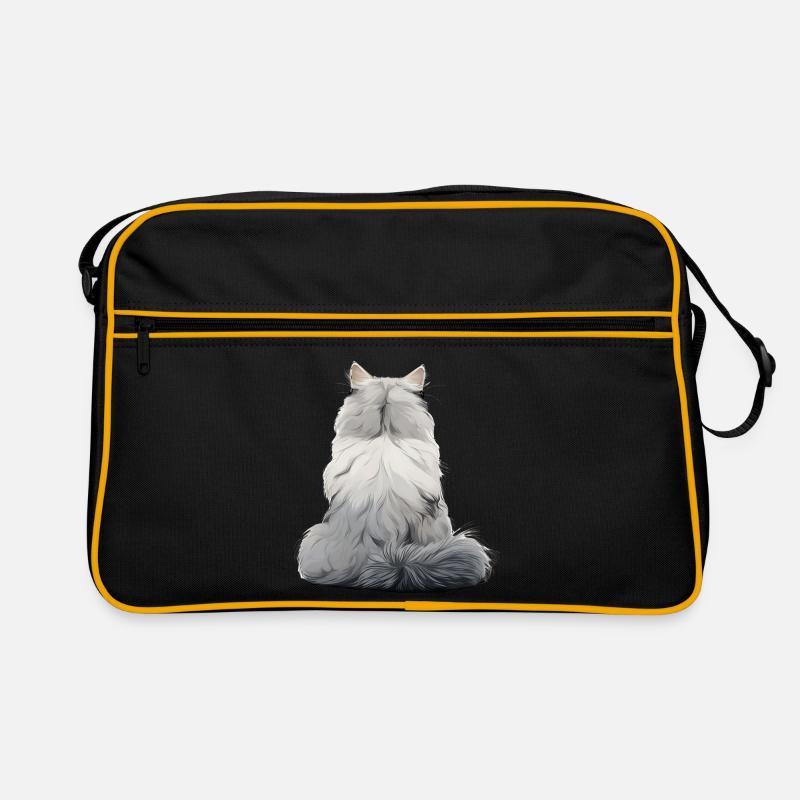 Persian Cat Retro Bag