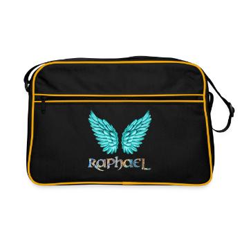 erzengel raphael e 120 - Retro Tasche - Schwarz/Gold - Vorne