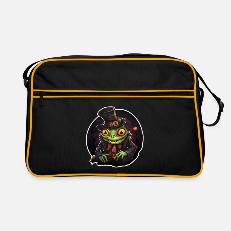 Grenouille d’Halloween Sac Retro
