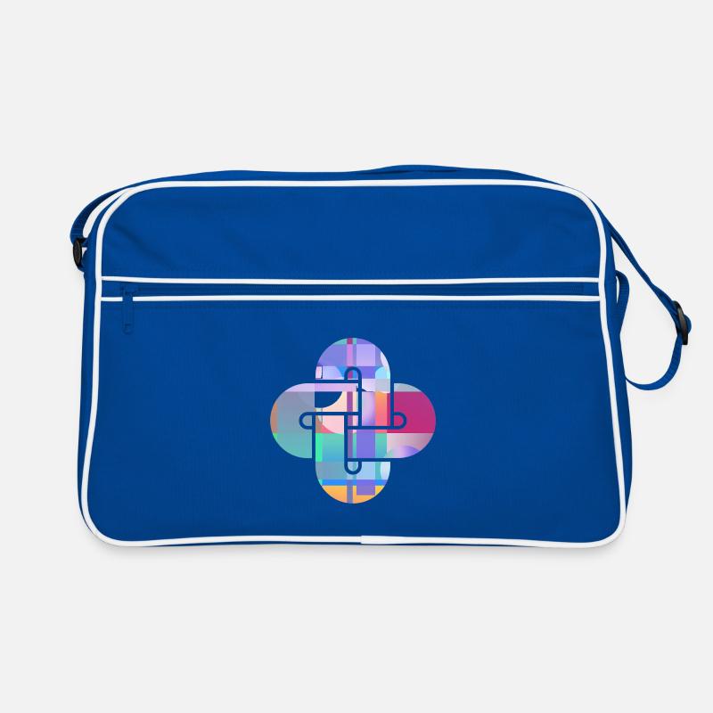 Mosaic Cloud Cross Retro Bag