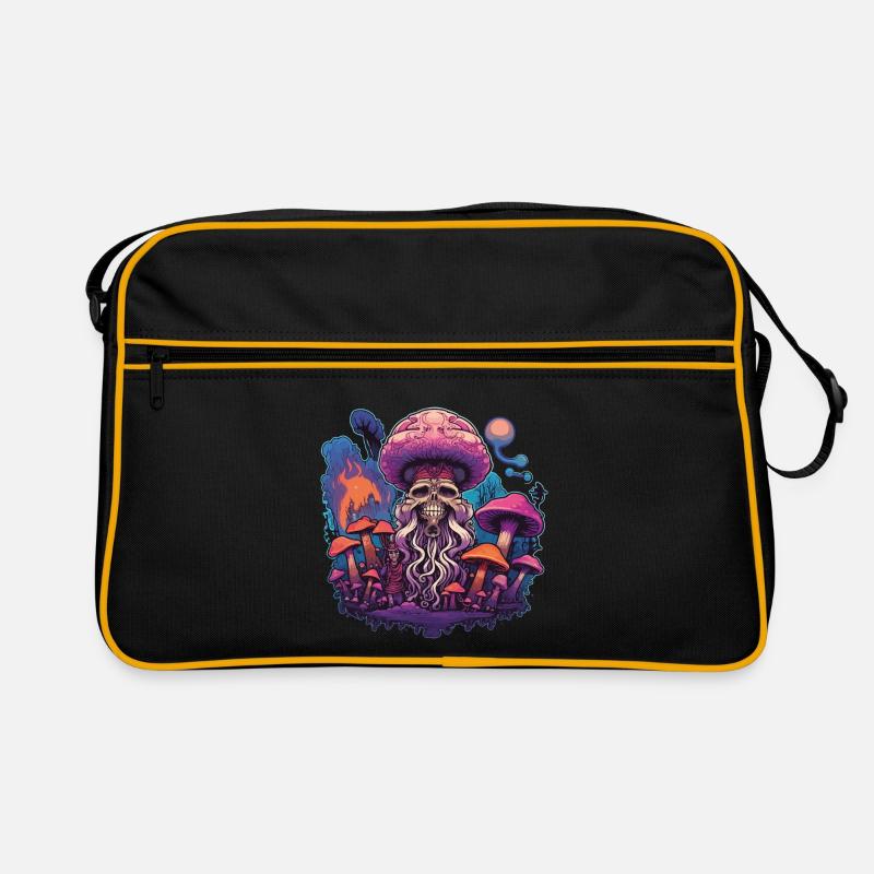 Psychedelischer Traum Retro Tasche